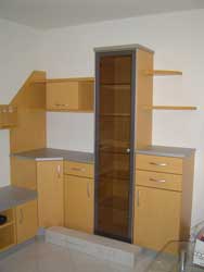 Wohnzimmer Wandverbau