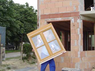 Einbau Fenster