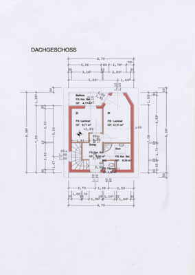 Plan Dachgeschoss